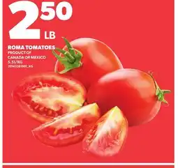 Loblaws ROMA TOMATOES offer