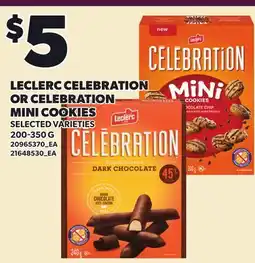 Loblaws LECLERC CELEBRATION OR CELEBRATION MINI COOKIES offer