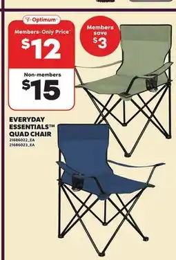 Loblaws EVERYDAY ESSENTIALS QUAD CHAIR offer