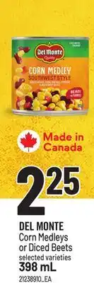 Loblaws CORN MEDLEYS OR DICED BEETS offer