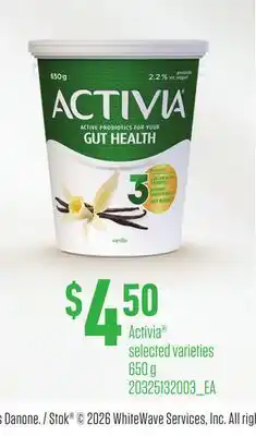 Loblaws ACTIVIA offer