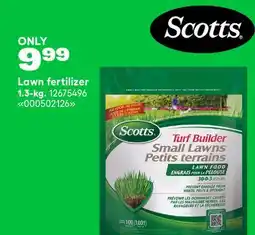 RONA Scotts Lawn fertilizer 1.3-kg offer