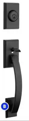 RONA All Tavaris handlesets and Breton door levers, Matte black offer