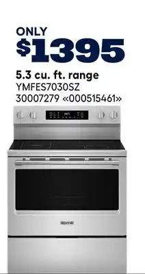 RONA Maytag 5.3 cu. ft. range offer