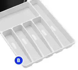 RONA All kitchen organization, 6-compartment utensil tray offer