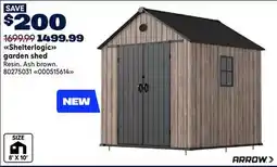 RONA Shelterlogic garden shed offer