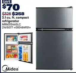 RONA Midea 3.1 cu. ft. compact refrigerator offer
