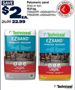 RONA Polymeric sand offer