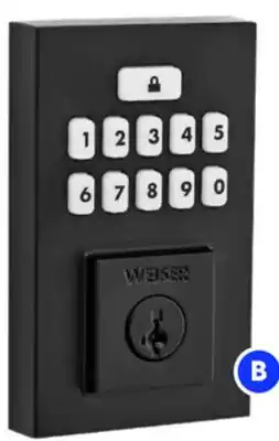 RONA Weiser Smartcode electronic locks offer