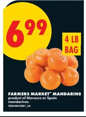 No Frills FARMERS MARKET MANDARINS offer