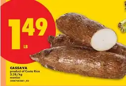 No Frills CASSAVA offer