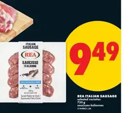 No Frills REA ITALIAN SAUSAGE offer