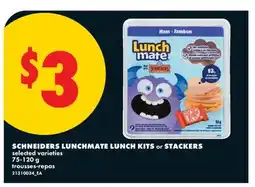 No Frills SCHNEIDERS LUNCHMATE LUNCH KITS or STACKERS selected varieties offer