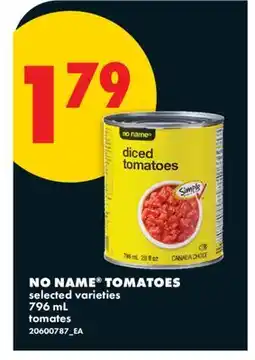 No Frills NO NAME TOMATOES offer