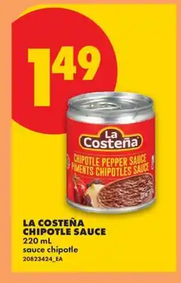 No Frills LA COSTEÑA CHIPOTLE SAUCE offer