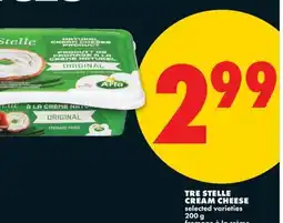No Frills TRE STELLE CREAM CHEESE offer
