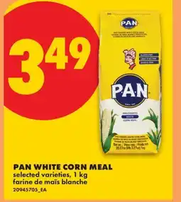 No Frills PAN WHITE CORN MEAL offer