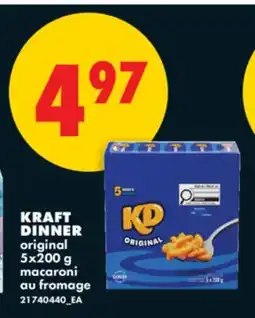 No Frills KRAFT DINNER offer