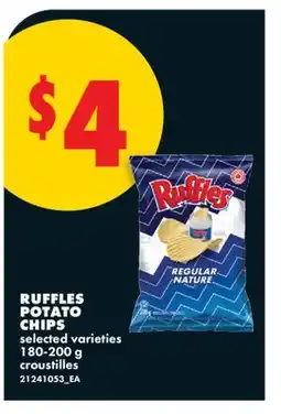 No Frills RUFFLES POTATO CHIPS offer