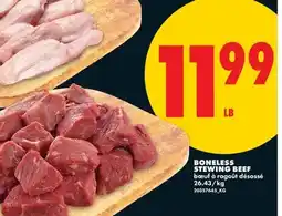 No Frills BONELESS STEWING BEEF offer