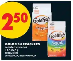No Frills GOLDFISH CRACKERS offer