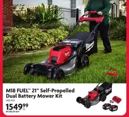 Home Hardware M18 FUEL 21 Self-Propelled Dual Battery Mower Kit offer