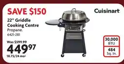 Home Hardware 22 Griddle Cooking Centre offer