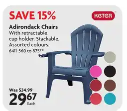 Home Hardware Adirondack Chairs offer