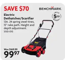 Home Hardware Electric Dethatcher/Scarifier offer
