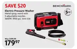 Home Hardware Electric Pressure Washer offer