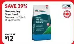 Home Hardware Overseeding Grass Seed offer
