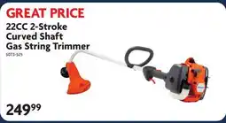 Home Hardware 22CC 2-Stroke Curved Shaft Gas String Trimmer offer