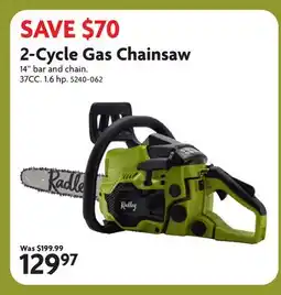 Home Hardware 2-Cycle Gas Chainsaw offer
