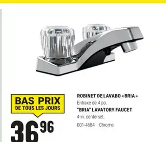 BMR ROBINET DE LAVABO  BRIA  offer