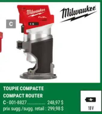 BMR TOUPIE COMPACTE offer