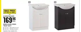 BMR MEUBLE LAVABO  PRIAM  offer