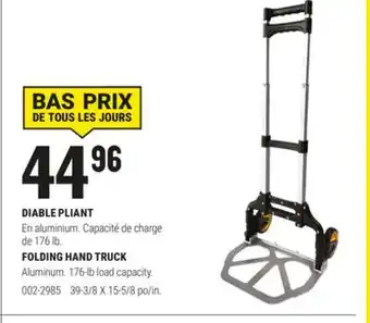 BMR DIABLE PLIANT offer