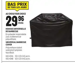 BMR HOUSSE UNIVERSELLE DE BARBECUE offer