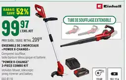 BMR ENSEMBLE DE 3 MORCEAUX  POWER X-CHANGE  offer