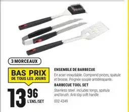BMR ENSEMBLE DE BARBECUE offer