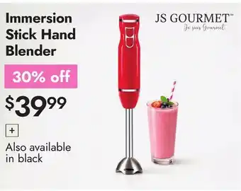 Linen Chest Immersion Stick Hand Blender offer