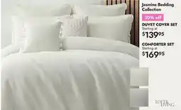 Linen Chest Jasmine Bedding Collection offer