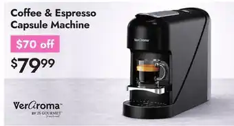Linen Chest Coffee & Espresso Capsule Machine offer