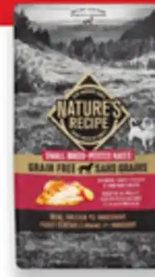 Walmart Nature's Recipe grain free dry dog food offer