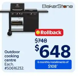 Walmart Outdoor cooking centre offer