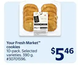 Walmart Your Fresh Market cookies offer
