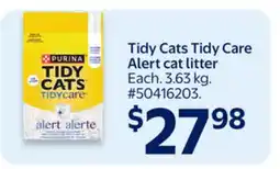 Walmart Tidy Cats Tidy Care Alert cat litter offer