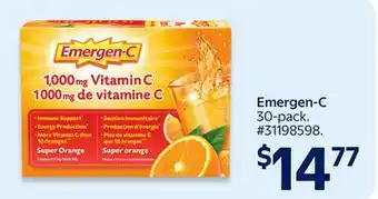 Walmart Emergen-C offer