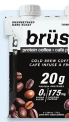 Walmart brüst protein cold brew coffee offer
