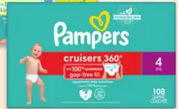Walmart Pampers super econo pack diapers offer
